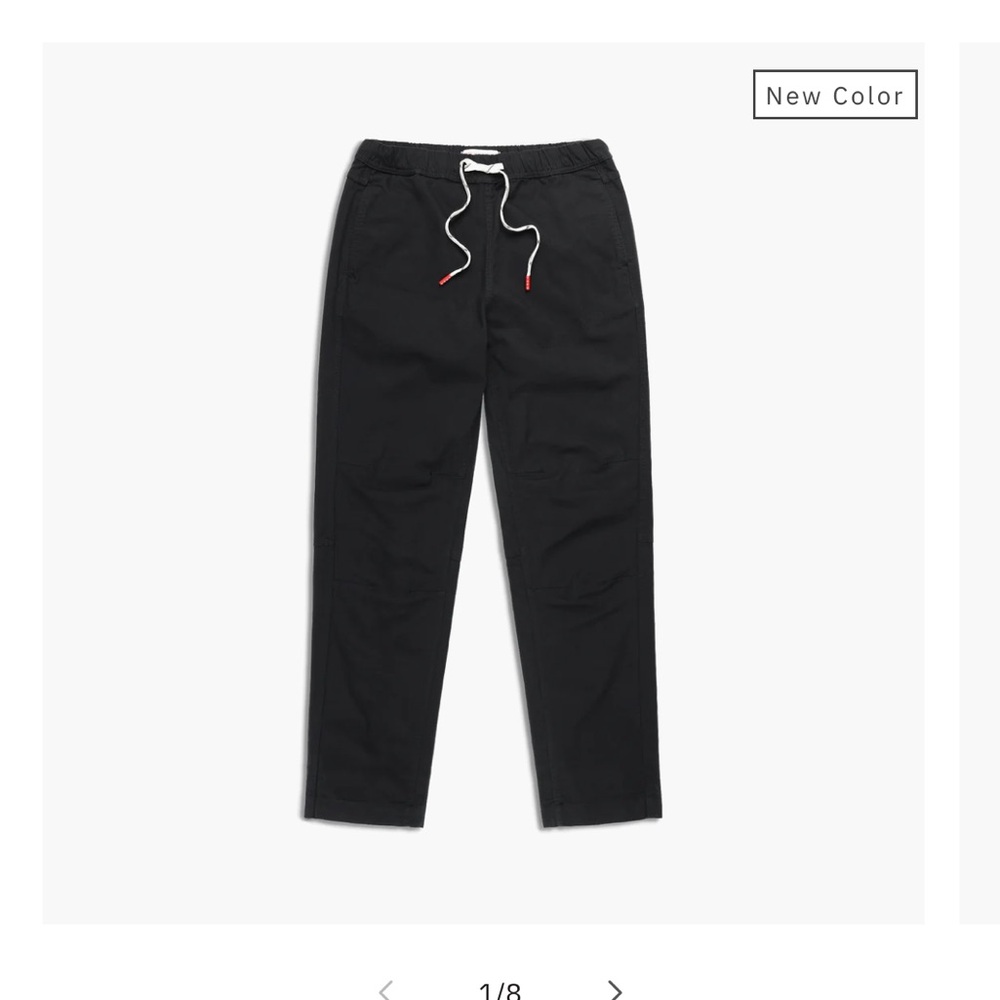Topo Designs Black Dirt Pants